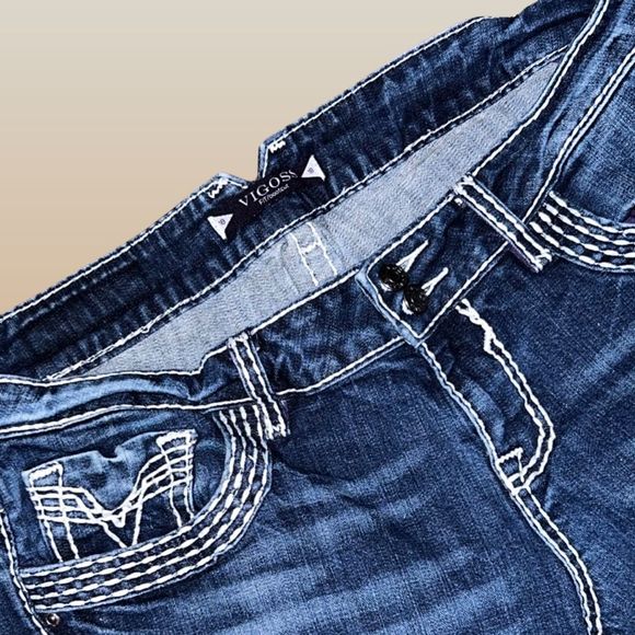 Plus Size Vigoss Low Rise Bootcut Jeans Size 18 36x29 - Picture 2 of 6